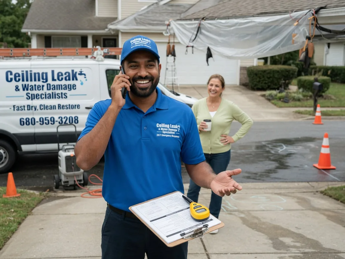 Ceiling Leak Cleanup Kunia, HI FAQs